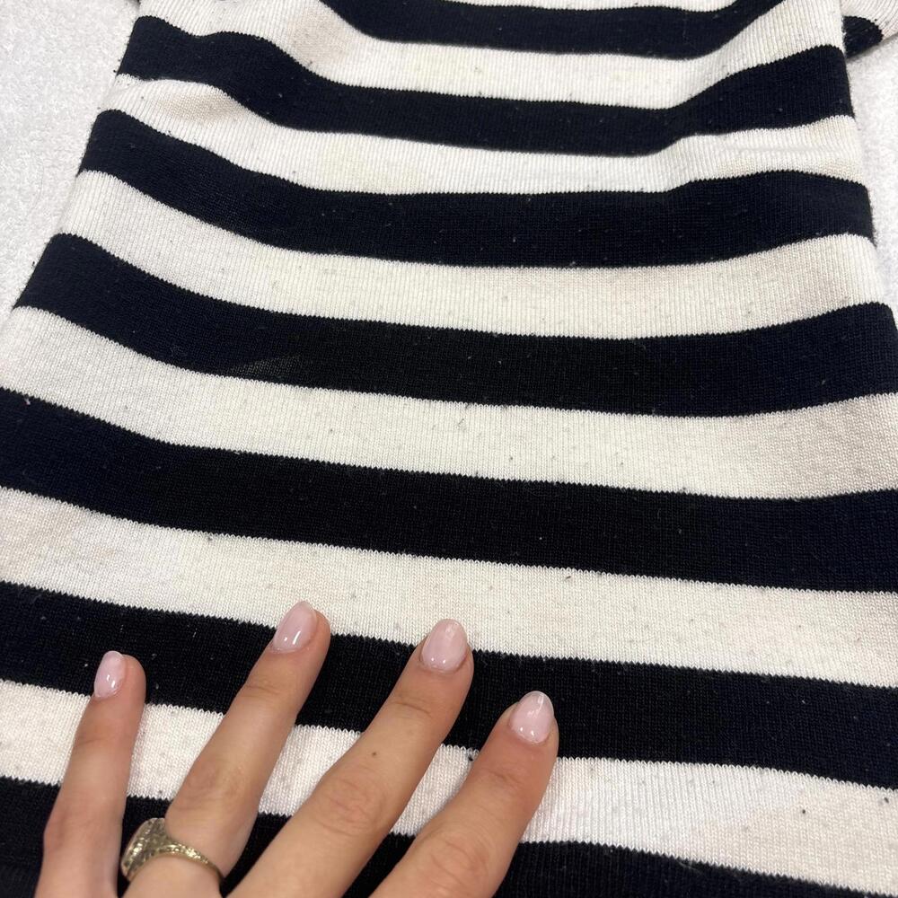 y2k grunge‎ striped fitted top - Picture 3 of 6